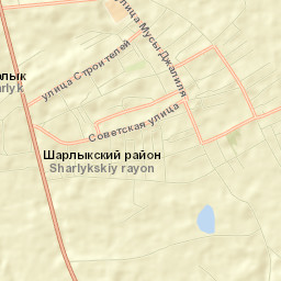 Sharlyk Street Map