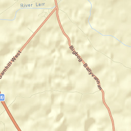 Castledermot Street Map