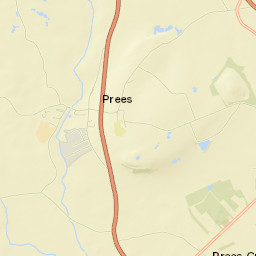 Prees Street Map