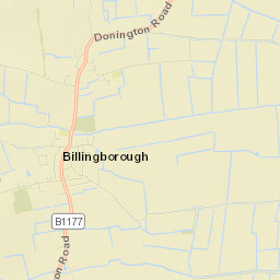 Billingborough Street Map