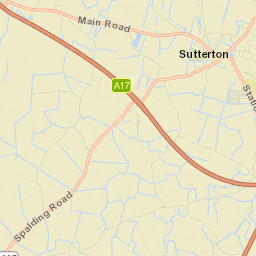 Sutterton Street Map