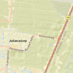 Blauwe Keet Street Map