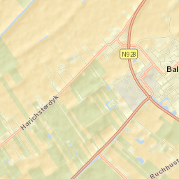 Balk Street Map