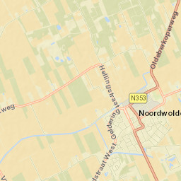 Noordwolde Street Map