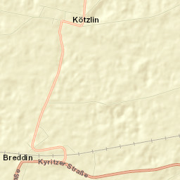 Breddin Street Map