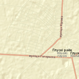 Hlusk Street Map