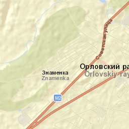 Znamenka Street Map