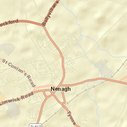 Nenagh Street Map