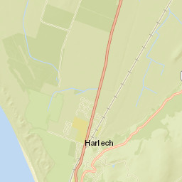 Harlech Street Map