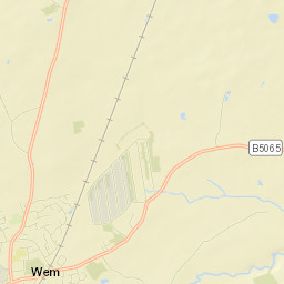 Wem Street Map