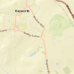 Keyworth Street Map