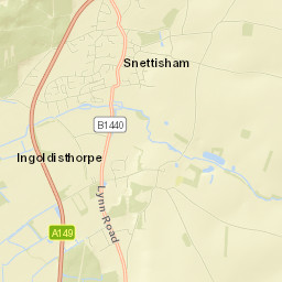 Snettisham Street Map