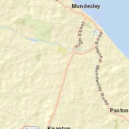 Mundesley Street Map