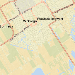 Wolvega Street Map