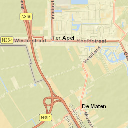 Ter Apel Street Map