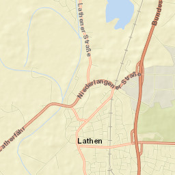 Lathen Street Map