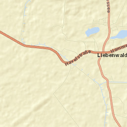 Liebenwalde Street Map