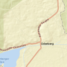 Oderberg Street Map