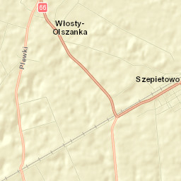 Szepietowo Street Map