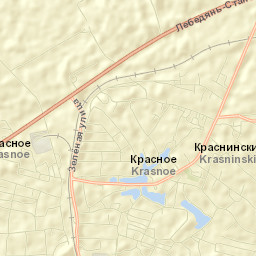 Krasnoye Street Map
