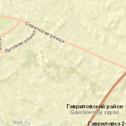 Gavrilovka Vtoraya Street Map