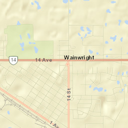Wainwright Street Map