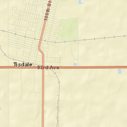 Tisdale Street Map