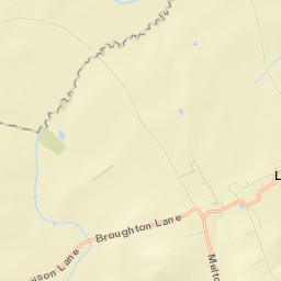 Long Clawson Street Map