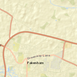 Fakenham Street Map