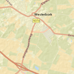 Westerbork Street Map