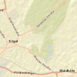 Sögel Street Map