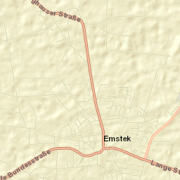 Emstek Street Map