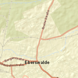 Eberswalde Street Map