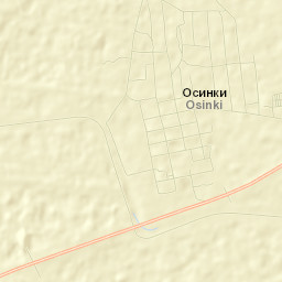Osinki Street Map