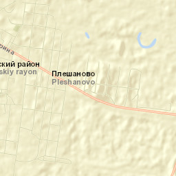 Pleshanovo Street Map
