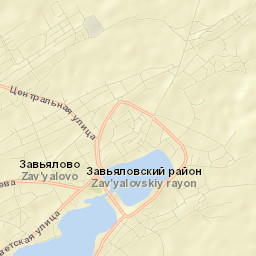 Zav’yalovo Street Map