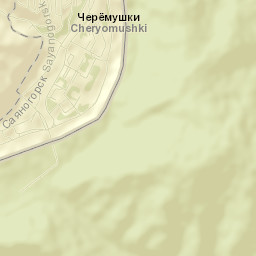 Cherëmushki Street Map