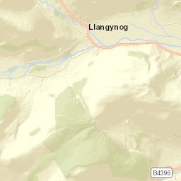 1 Berwyn Street, Llangynog, Oswestry Street Map
