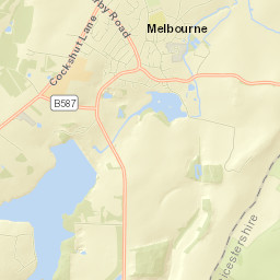 Melbourne Street Map