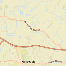 Holbeach Street Map