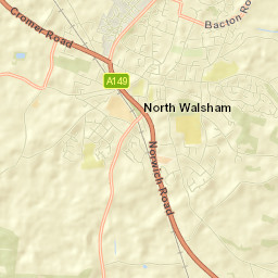 North Walsham Street Map