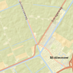 Middenmeer Street Map