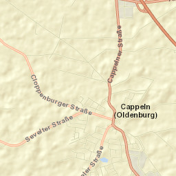 Cappeln Street Map