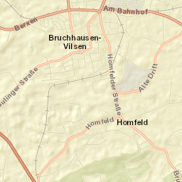 Bruchhausen-Vilsen Street Map