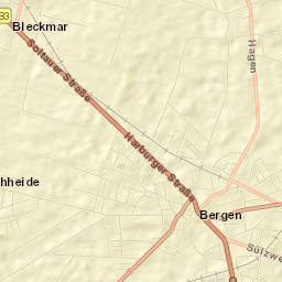 Bergen Street Map