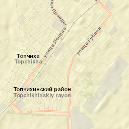 Topchikha Street Map
