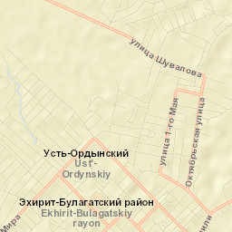 Ust’-Ordynskiy Street Map