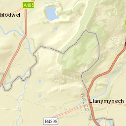 7 North Road, Llanymynech, Powys SY22 Street Map