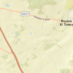 Ruyton-XI-Towns Street Map