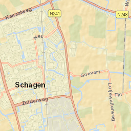 Schagen Street Map